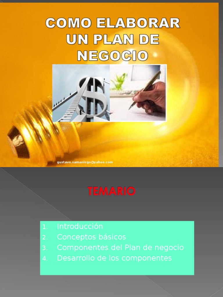 Claves para un Plan de Negocio Efectivo | PDF | Producto (Negocio ...