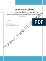 Propuesta de Intervención en Villa El Nailon, en La Ciudad de Córdoba.