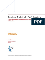 A119543 Teradata Analytics For SAP Solutions A Better Way To Build A DW EB6949