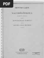 Montag Lajos - Double Bass Method (Kensey) PDF