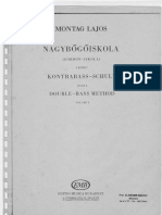 Montag Lajos - Double Bass Method (Kensey) PDF