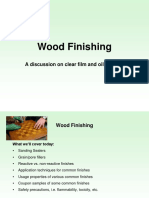 Wood Finishing Guide: Choosing the Right Clear Coat