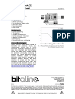 ACC Sensor Datasheet PDF