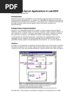 Labview Client Server