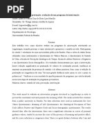 Logoterapia e prevenção: avaliação de um programa de intervenção