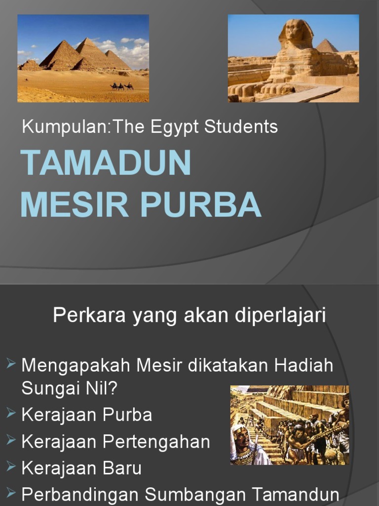 Sungai Nil Mesir Purba