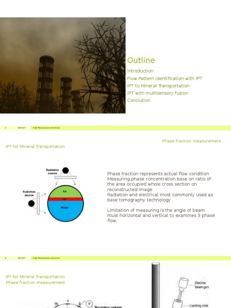 IPT Techniques for Mineral Transport Analysis | PDF | Tomography ...