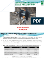 Multi-Fuel Domestic Improved Cookstove "NEERDHUR: Cost-Benefit Analysis