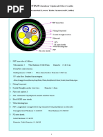 12-Core Fiber Optic Cable Specifications | PDF | Optical Fiber ...