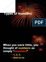 Types of Numbers