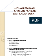 Presentasi Panduan Edukasi Keamanan Pangan PDF