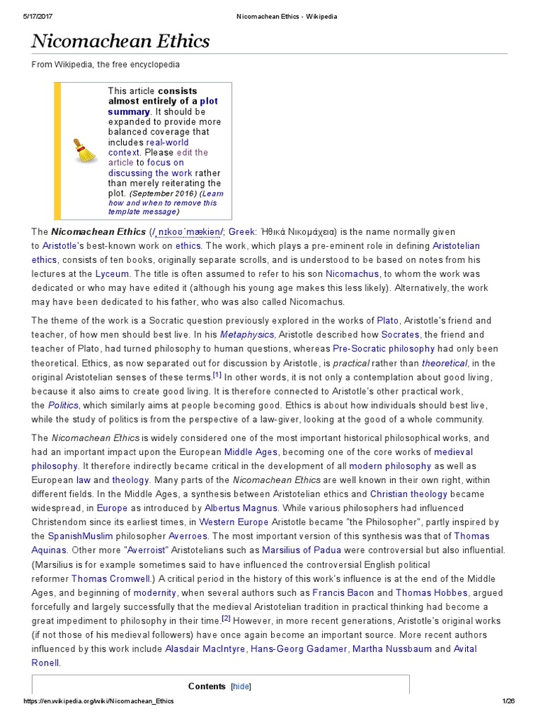 Nicomachean Ethics | Courage | Aristotle