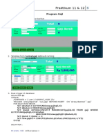 Praktikum 11 & 12: Program Gaji