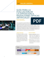 Radiaciones Opticas. Guia para Evaluac. a Exposic.a Radiac.Opticas.pdf