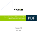 Supply Chain Manual - V1.0 - ISSUED - French