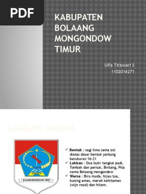 Kabupaten Bolaang Mongondow Timur 1102014271