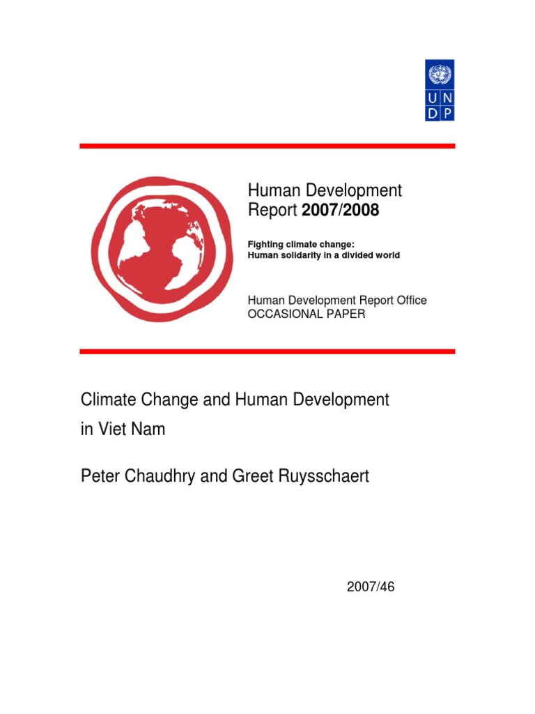 Climate Change & Development in Vietnam | PDF | Sea Level Rise ...