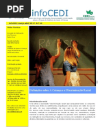 Infocedi 69 a Criança e a Discriminação Racial