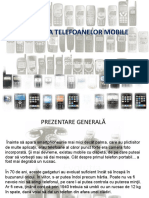 Evolutia Telefonelor Mobile