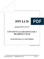 Uputstvo Za Rukovanje Vakumirka PP5 LCD