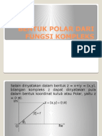 Bentuk Polar Fungsi Kompleks