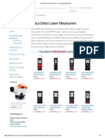 Leica Disto Laser Measurers - Surveying Equipment