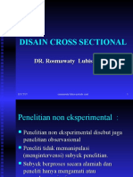 Kuliah 5. Disain Cross Sectional
