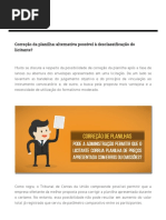 Correção Da Planilha Em Licitações Públicas