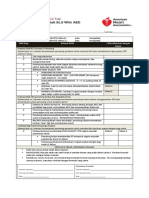 Skill BLS 2015 Checklist Indonesia PDF