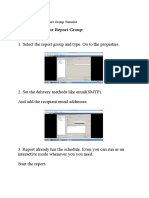 Backup-HP DataProtector Report Group Tutorial