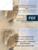 lirik besar anugerahMU