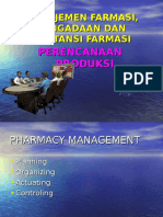 Manajemen Farmasi 3 (Produksi)