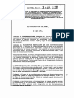 20080722 Ley 1233 aportes parafiscales de las Cooperativas.pdf