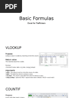 Formulas Basicas de Excel