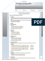 Cement Parameters 