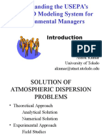 Understanding The USEPA's AERMOD Modeling System For Environmental Managers