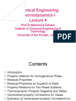 Thermodynamics Properties of Fluids 