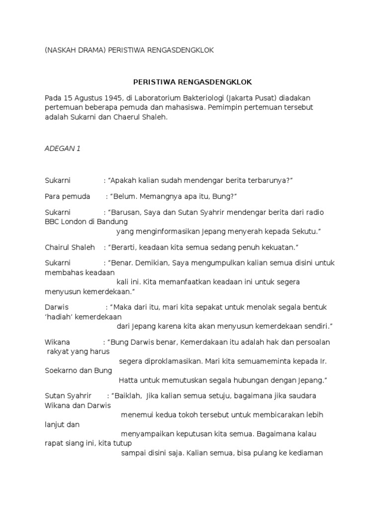 teks dialog peristiwa rengasdengklok