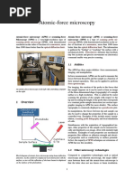 Atomic-force microscopy