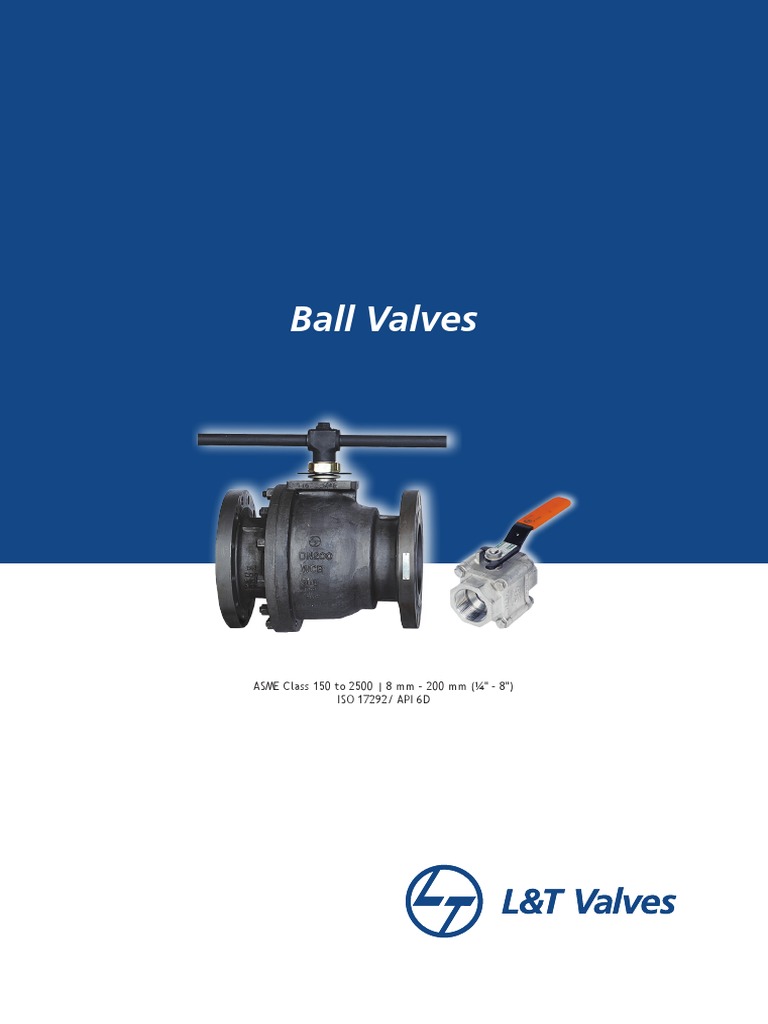 L&TProcessBallValves.pdf Valve Gas Technologies