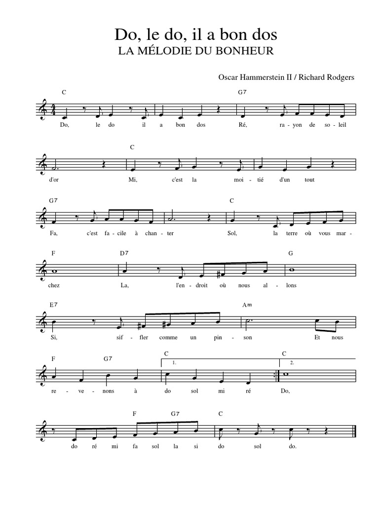 Do Le Do Il A Bon Dos Do Le Do Il A Bon Dos PDF | PDF | Théâtre | Divertissement (Général)