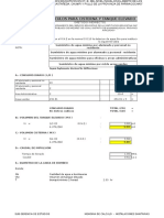 Memoria de Calculo INSTALACIONES SANITARIAS