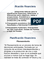 Planificación financiera: presupuestos, pronósticos y flujos de caja