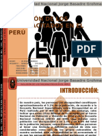 Inclusión de Los Discapacitados en El Perú