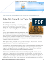 Baba Siri Chand & The Yogic Culture - 3HO Kundalini Yoga - A Healthy, Happy, Holy Way of Life