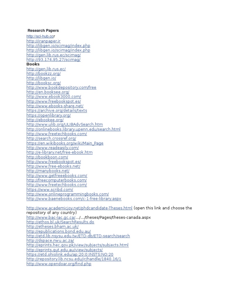Accessing Research Papers Online | PDF