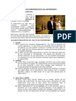 Aspectos Fundamentales Del Matrimonio