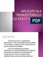 Aplicatii Ale Tranzistorului