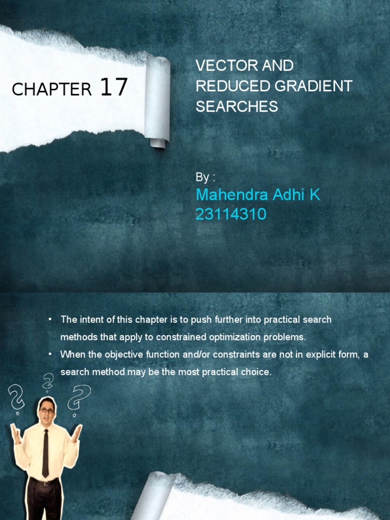 Constrained Optimization Search Methods | PDF | Mathematical ...