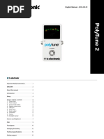 TC Electronic Polytune 2 Manual English